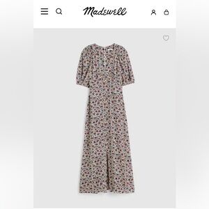 Madewell Puff Sleeve Empire Waist Maxi Dress
CHERRY RED, Size 4